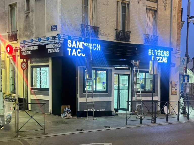 enseigne lumineuse